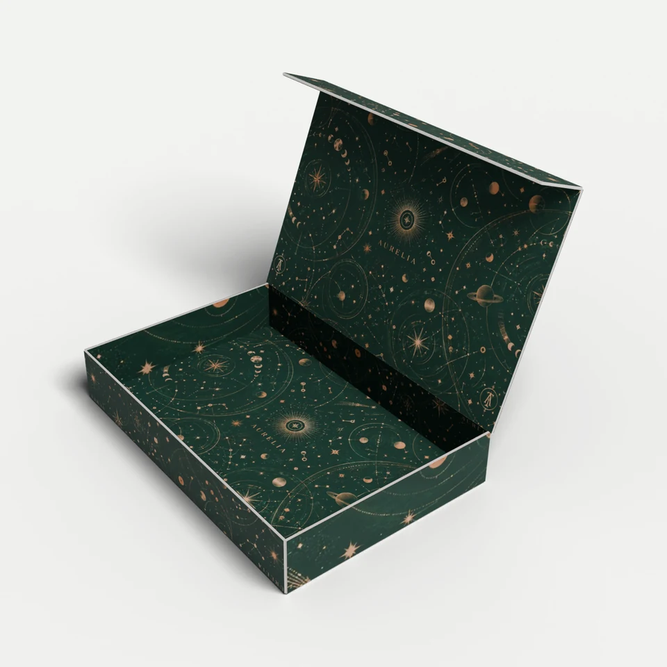 Magnetic Gift Box — Multi-Magnet Book-Style Rigid · 3D box