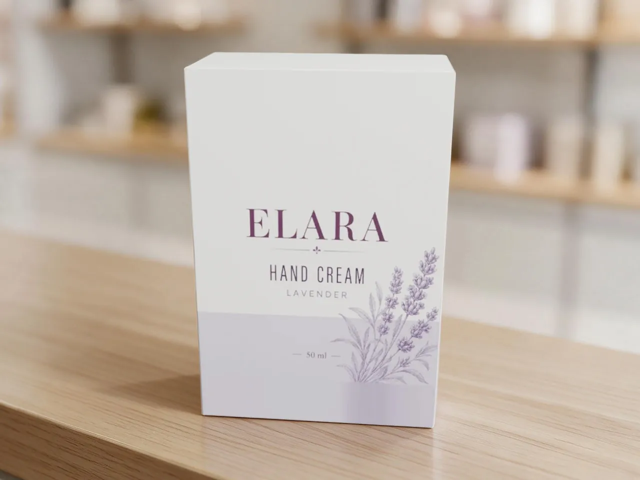 Retail Product Box — Webbed Dust Flap Tuck Top, Auto-Bottom Base (Model 2) · 3D FOLDED