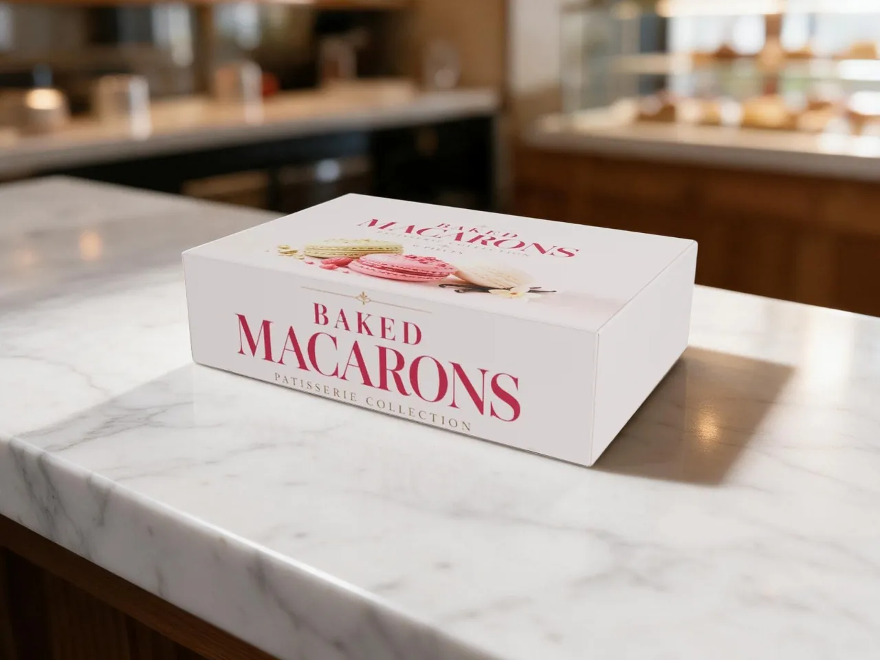 Confectionery & Chocolate Box — Two Double Wall, Corner Locks, Tuck Lid · 3D box