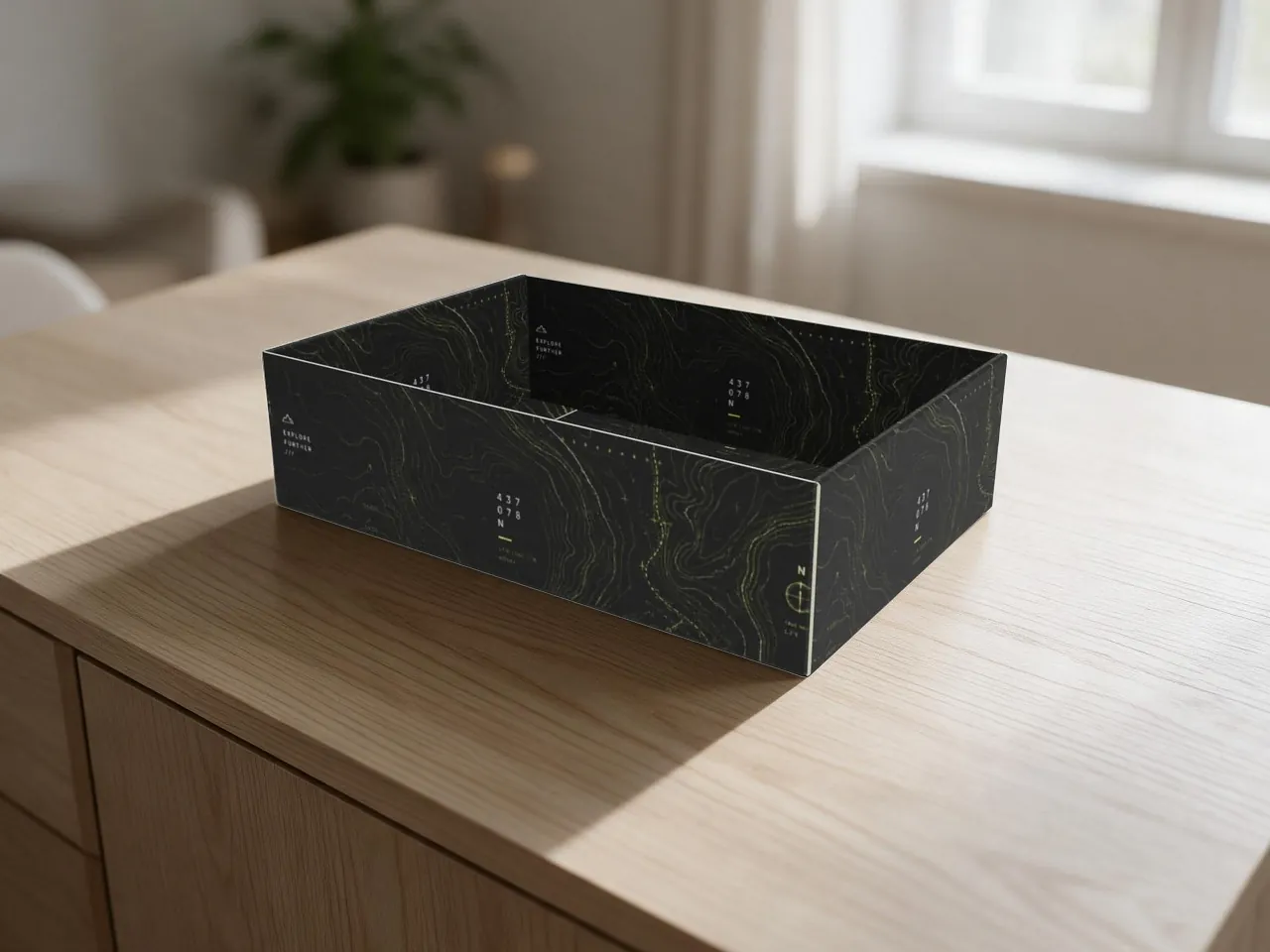 Präsentationstray · 3D-Schachtel