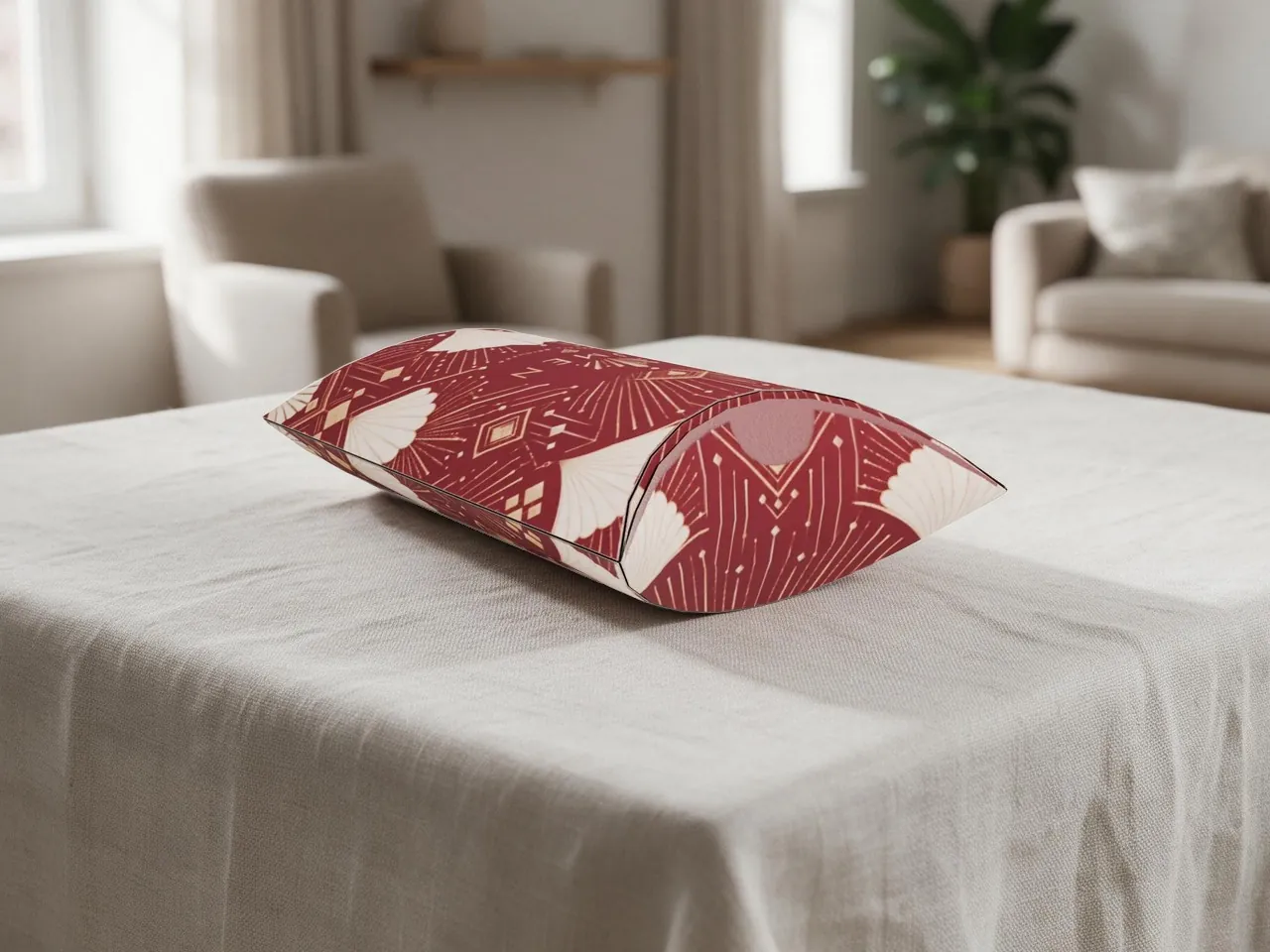 Boîte cadeau — boîte oreiller · Boîte 3D