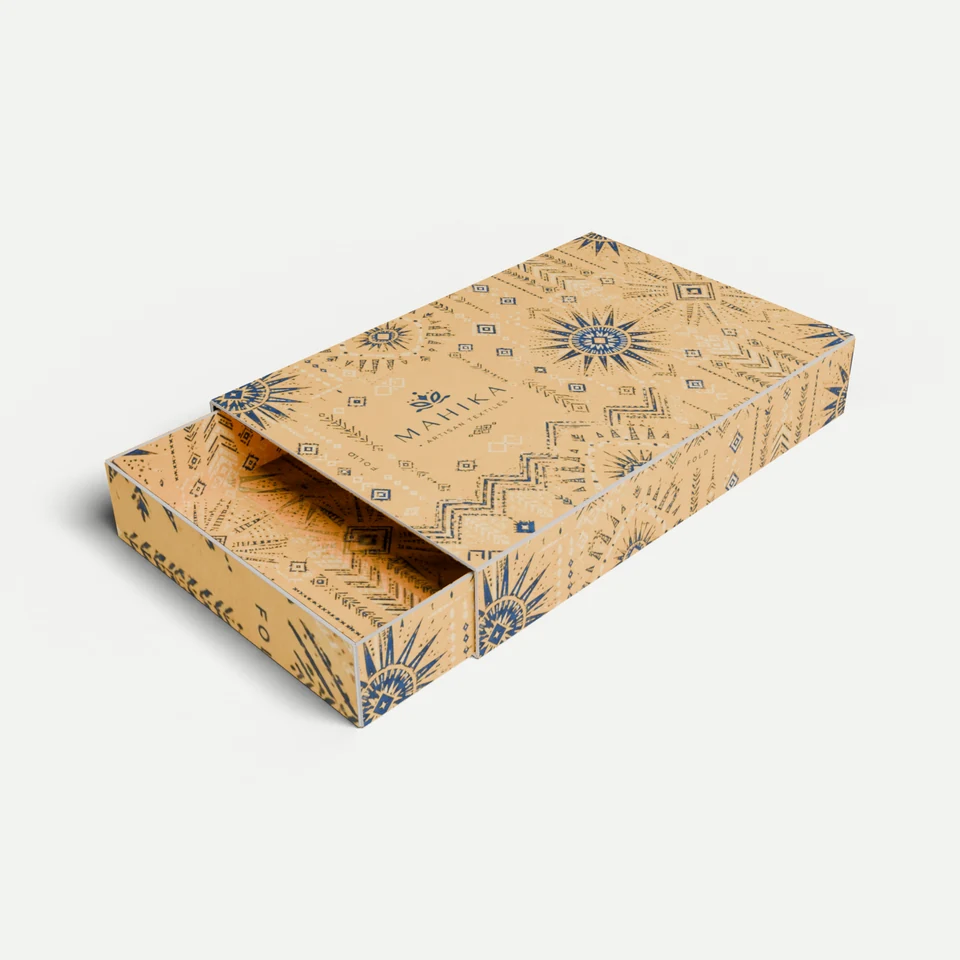 Confectionery & Chocolate Box — Wrapped Drawer Rigid · 3D box